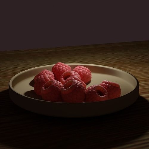 raspberry Free 3D model