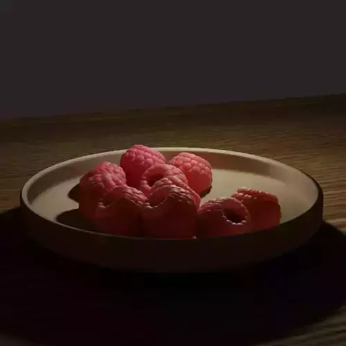 raspberry Free 3D model