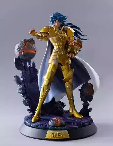 Saga de Geminis Saint Seiya 3D print model