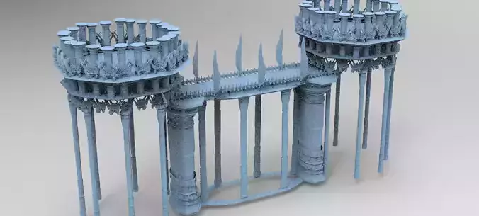 Elden Celtic Ring Bridge Towers 7