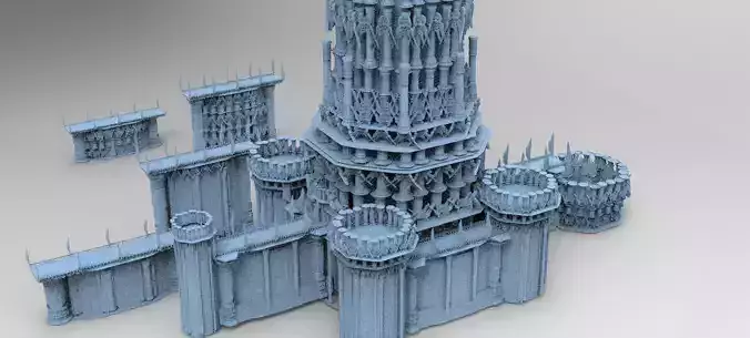 Grand Celtic Bridge Towers Kit bash