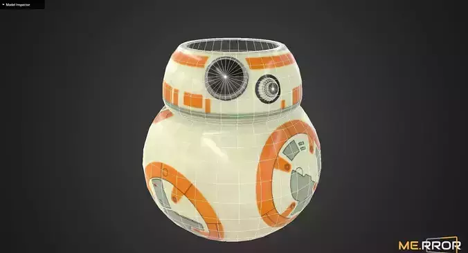 Game Ready BB-8 Cup 3D model