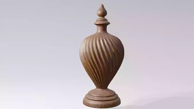 Wooden finial  