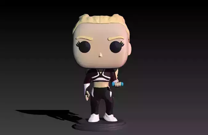 Funko gym girl 3D print model