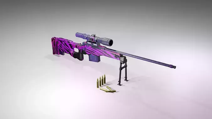 AWM RIFLE 3D model