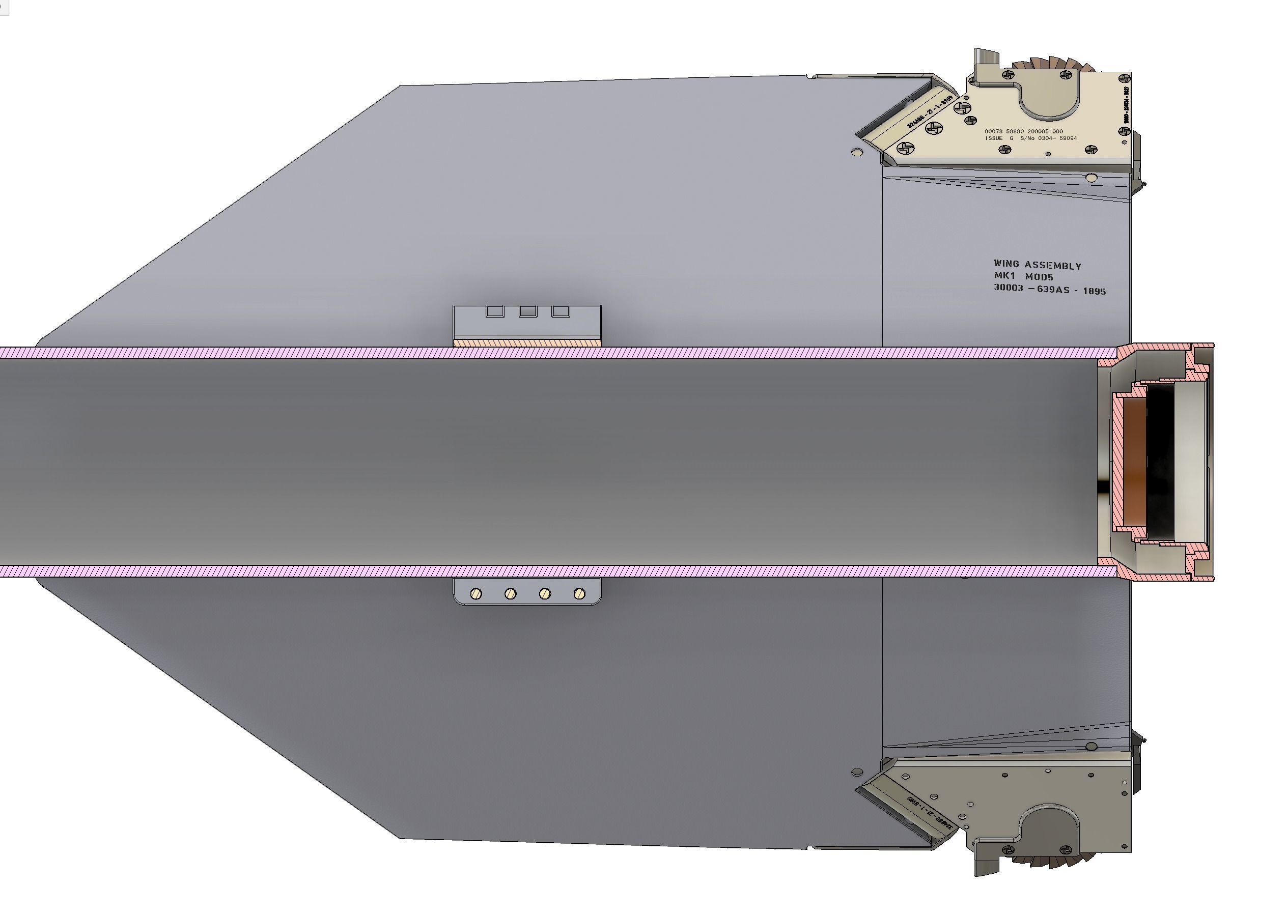 AIM-9L Sidewinder  - Extreme Detail- 3D Print Ready 3D print model_22