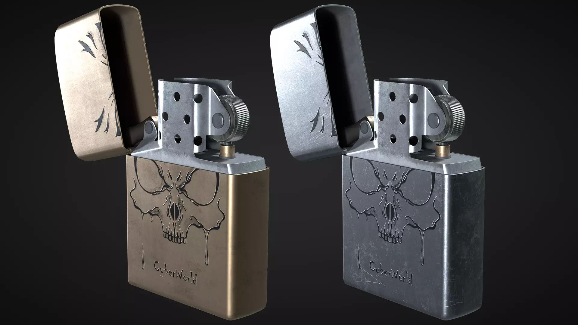 Lighter Pack0001 3D model