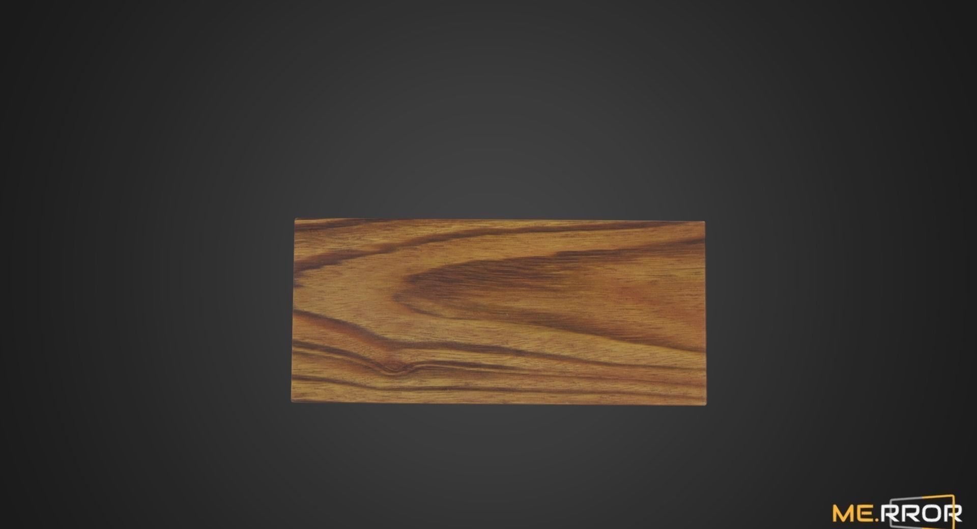 Game Ready Wooden Speaker 3D model_4
