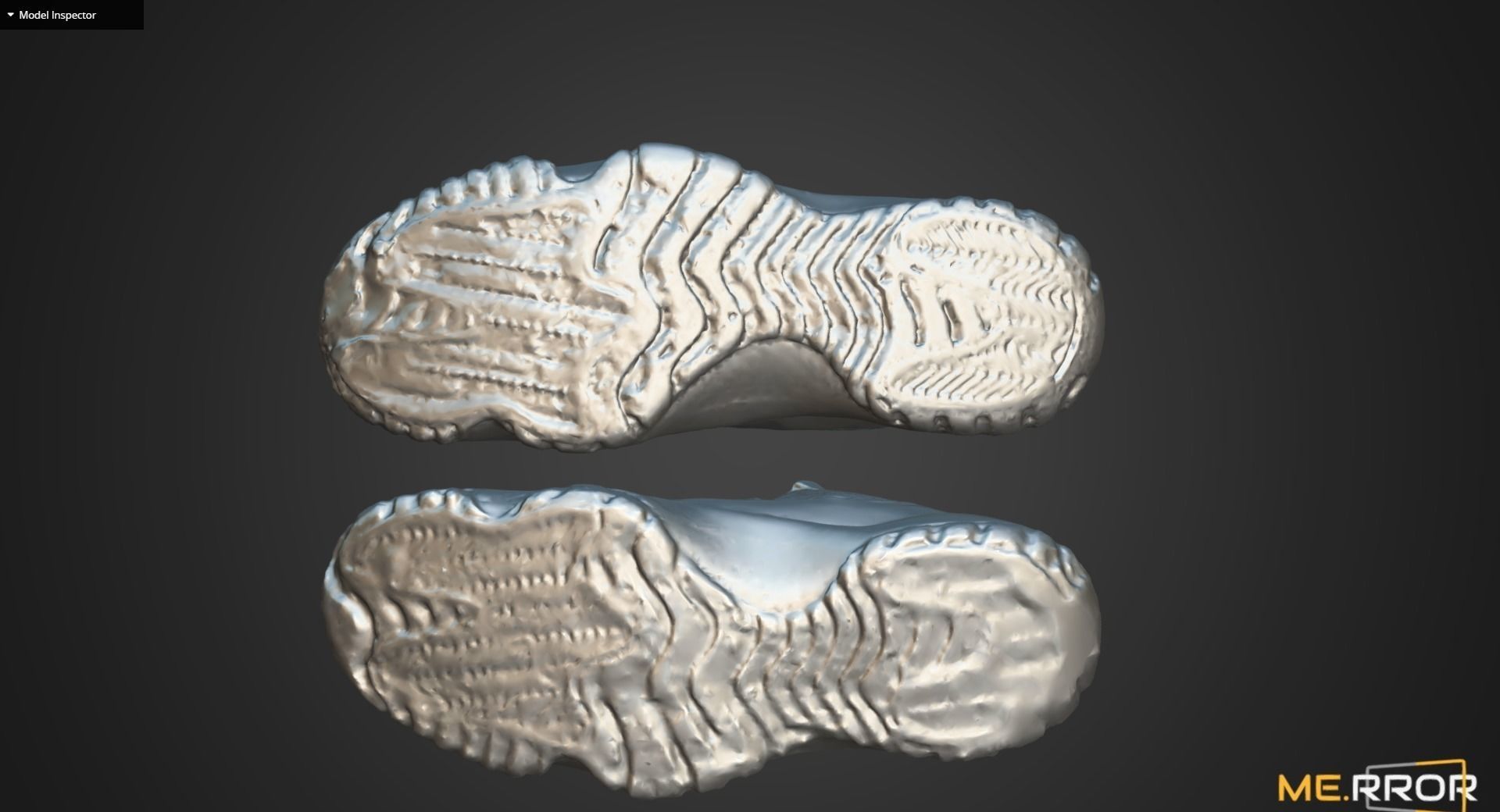 Light Blue Running Shoes 3D model_15