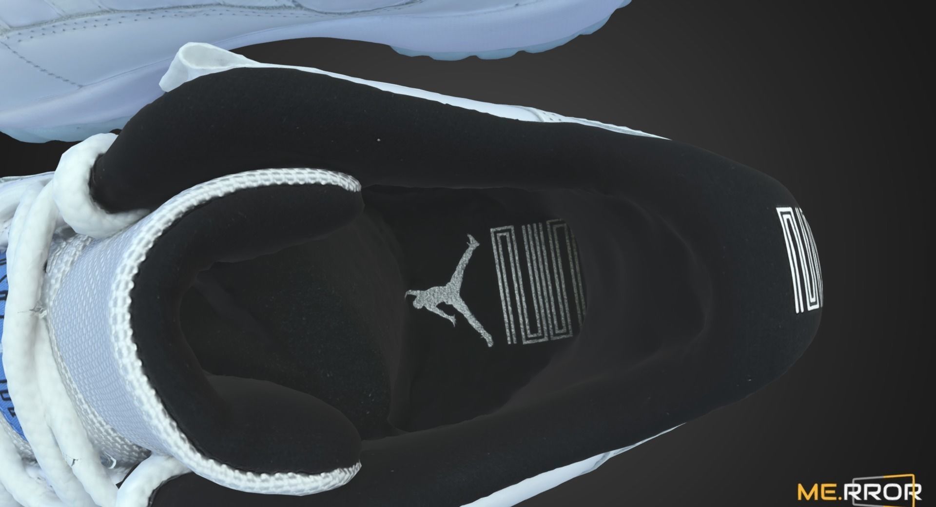 Light Blue Running Shoes 3D model_7