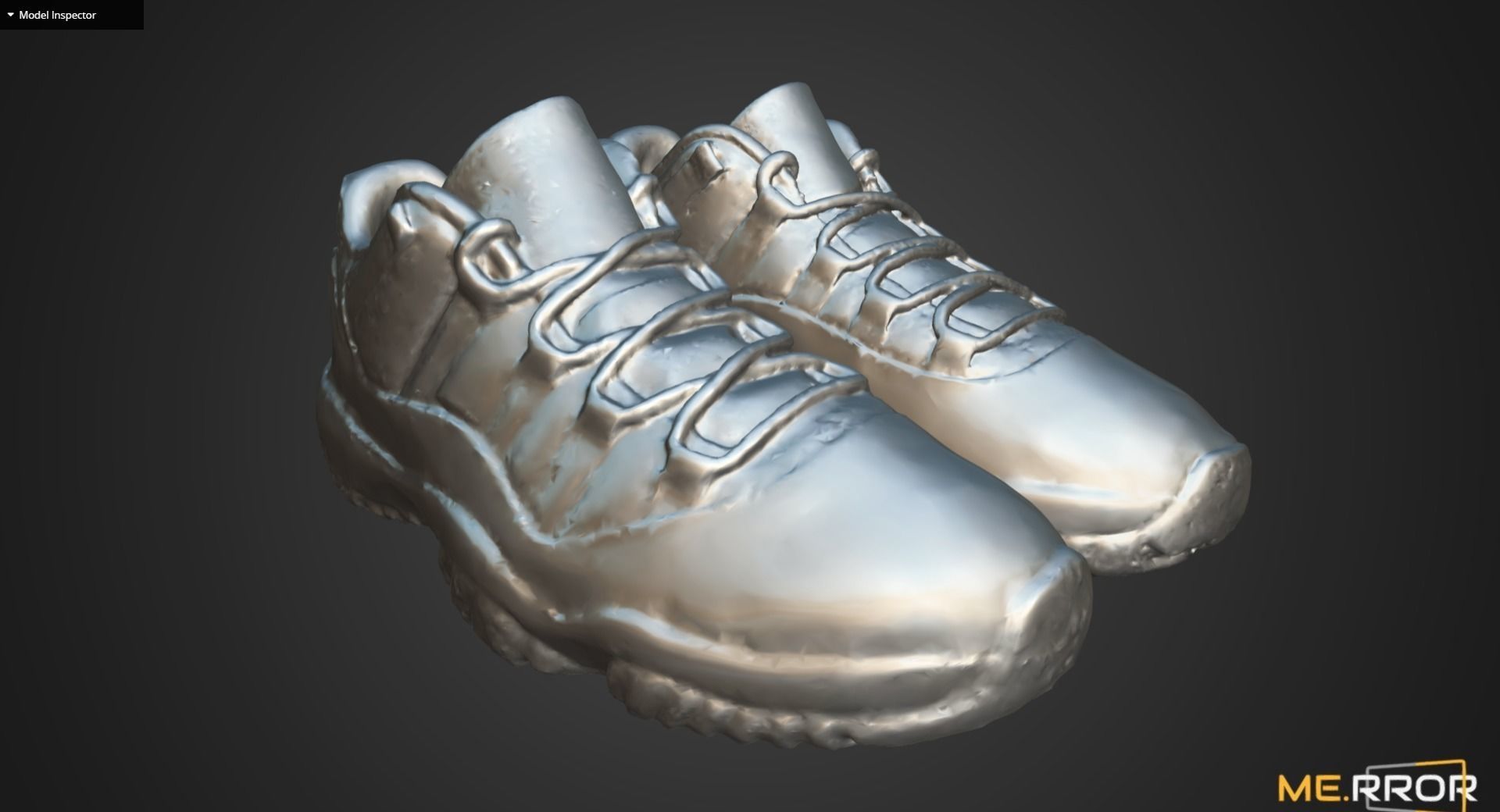 Light Blue Running Shoes 3D model_14