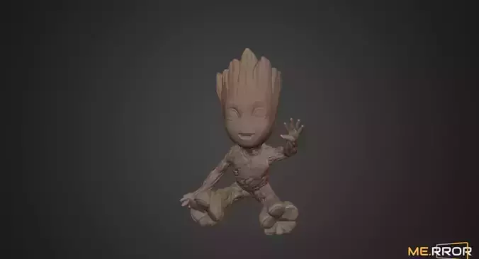 Groot Figure 3D model