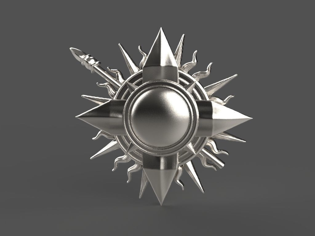 logo the Game of Thrones 3d model for 3d printing 3D print model 3D print model_17