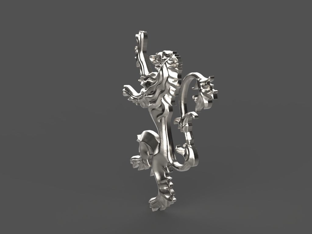 logo the Game of Thrones 3d model for 3d printing 3D print model 3D print model_13