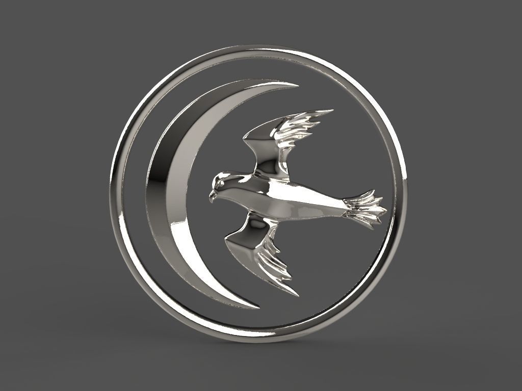 logo the Game of Thrones 3d model for 3d printing 3D print model 3D print model_3