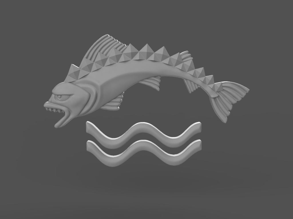 logo the Game of Thrones 3d model for 3d printing 3D print model 3D print model_30