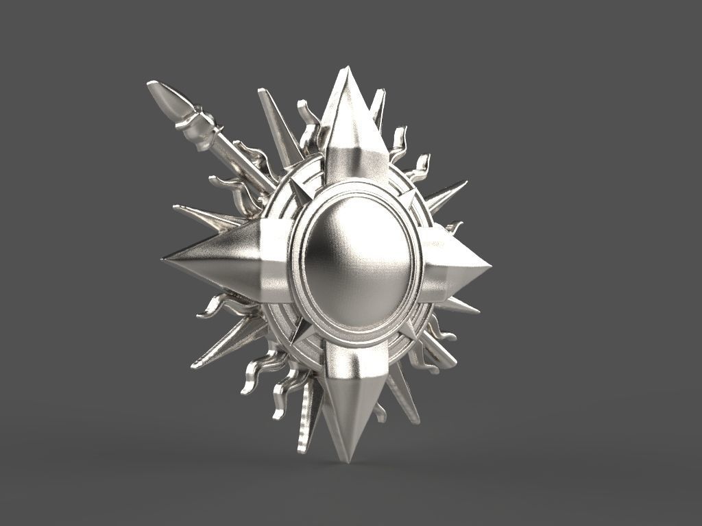 logo the Game of Thrones 3d model for 3d printing 3D print model 3D print model_16