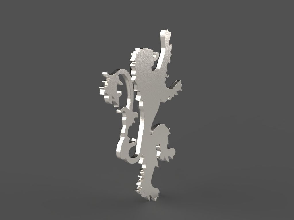 logo the Game of Thrones 3d model for 3d printing 3D print model 3D print model_14