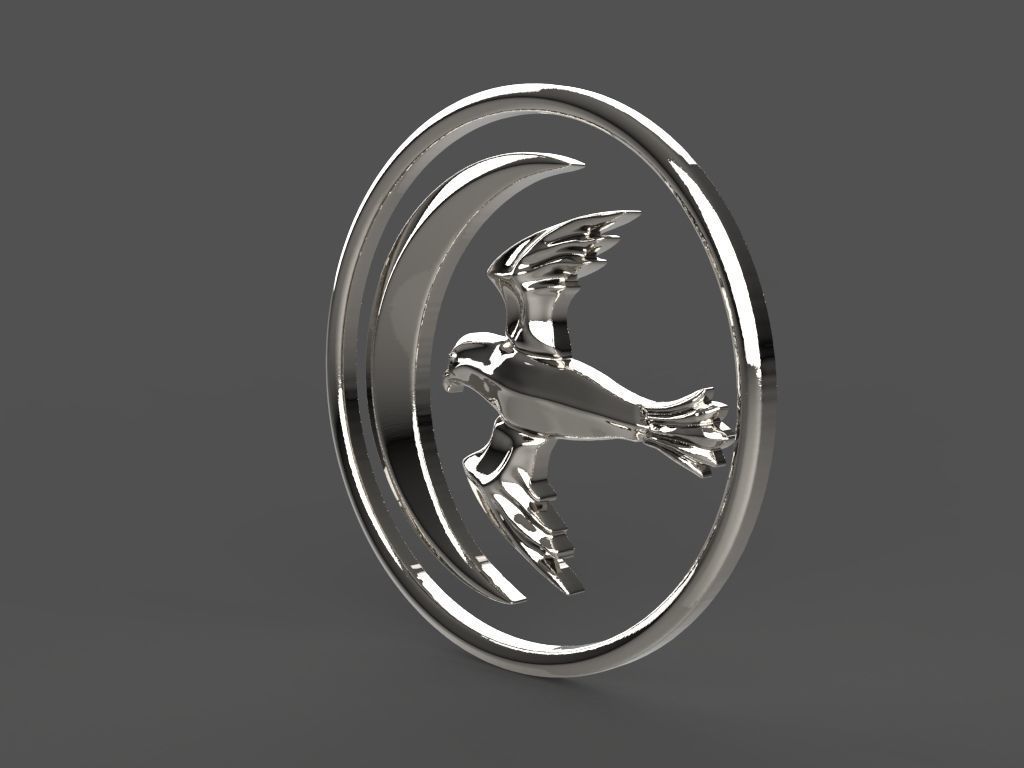 logo the Game of Thrones 3d model for 3d printing 3D print model 3D print model_4