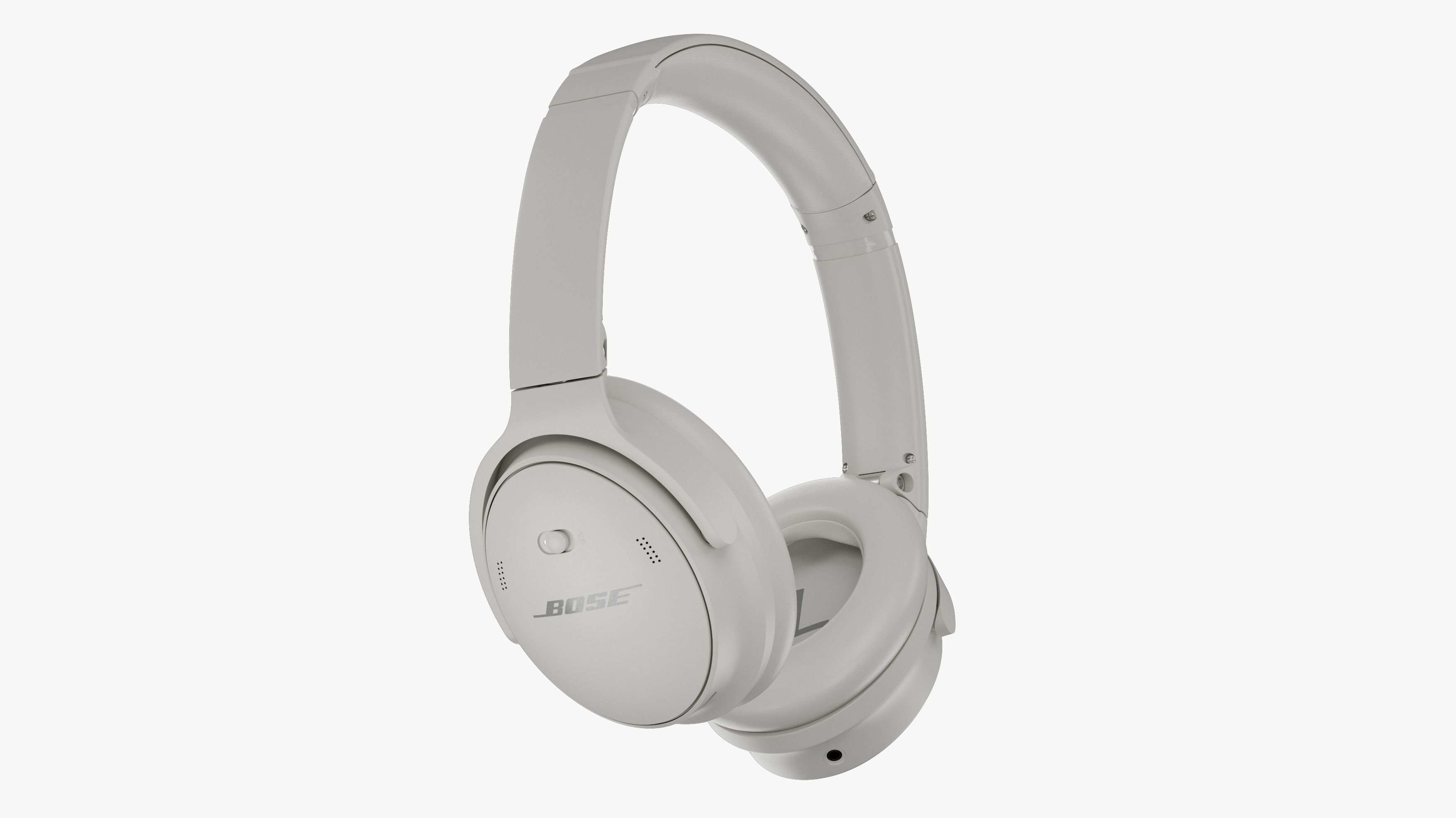 Headphone Bose Quiet Comfort 45 Beige 3D model_2