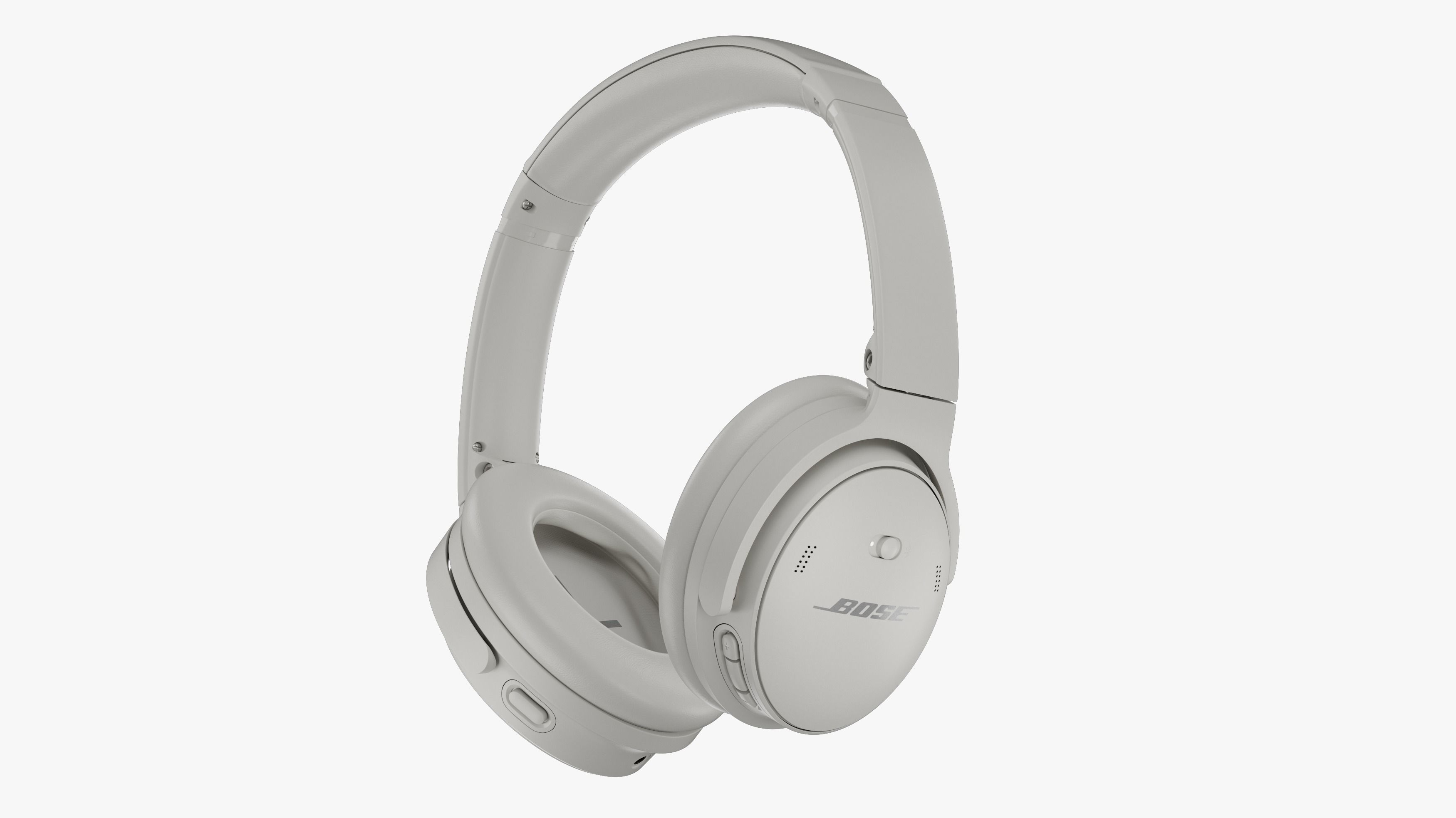 Headphone Bose Quiet Comfort 45 Beige 3D model_4