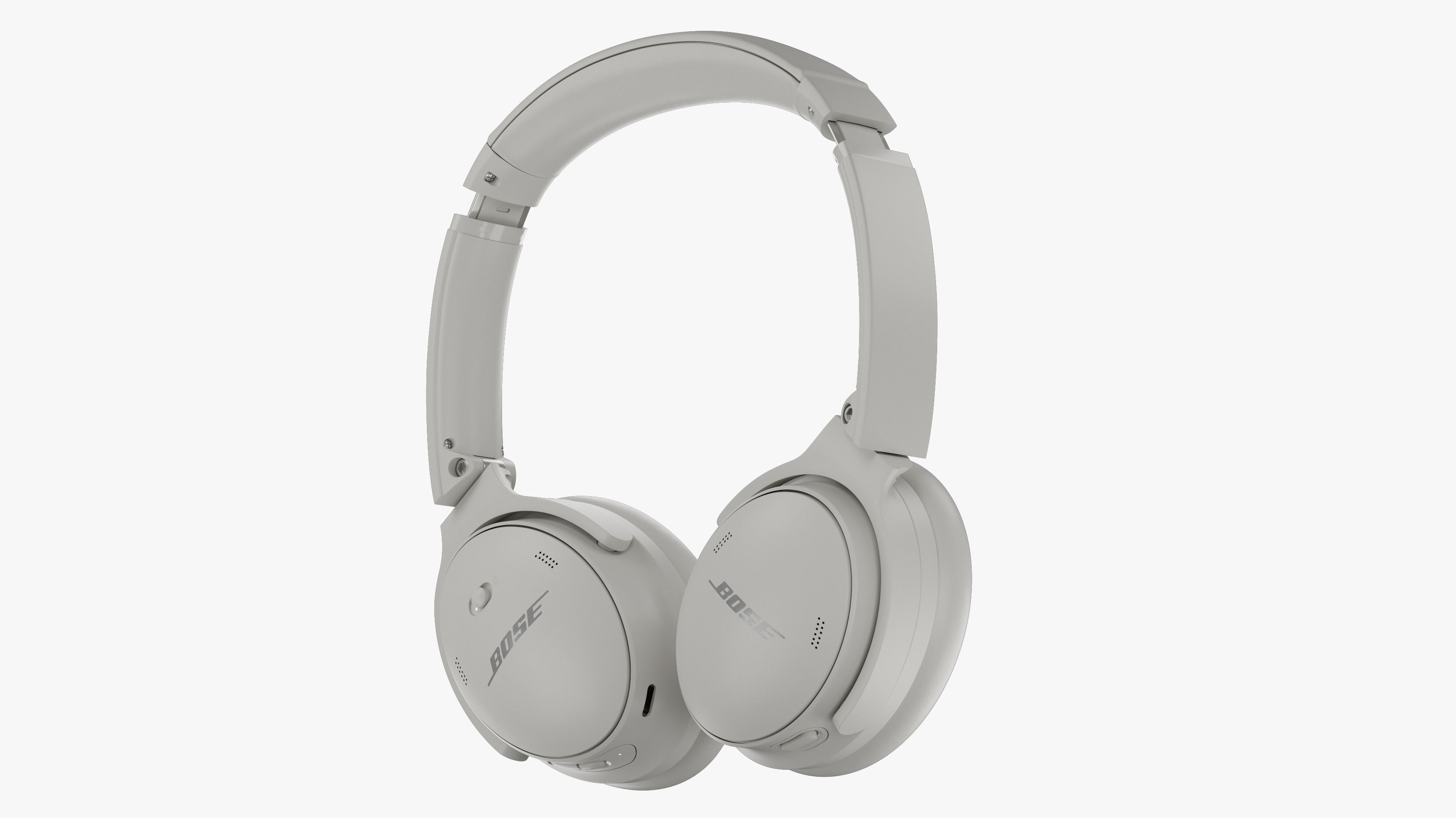Headphone Bose Quiet Comfort 45 Beige 3D model_13