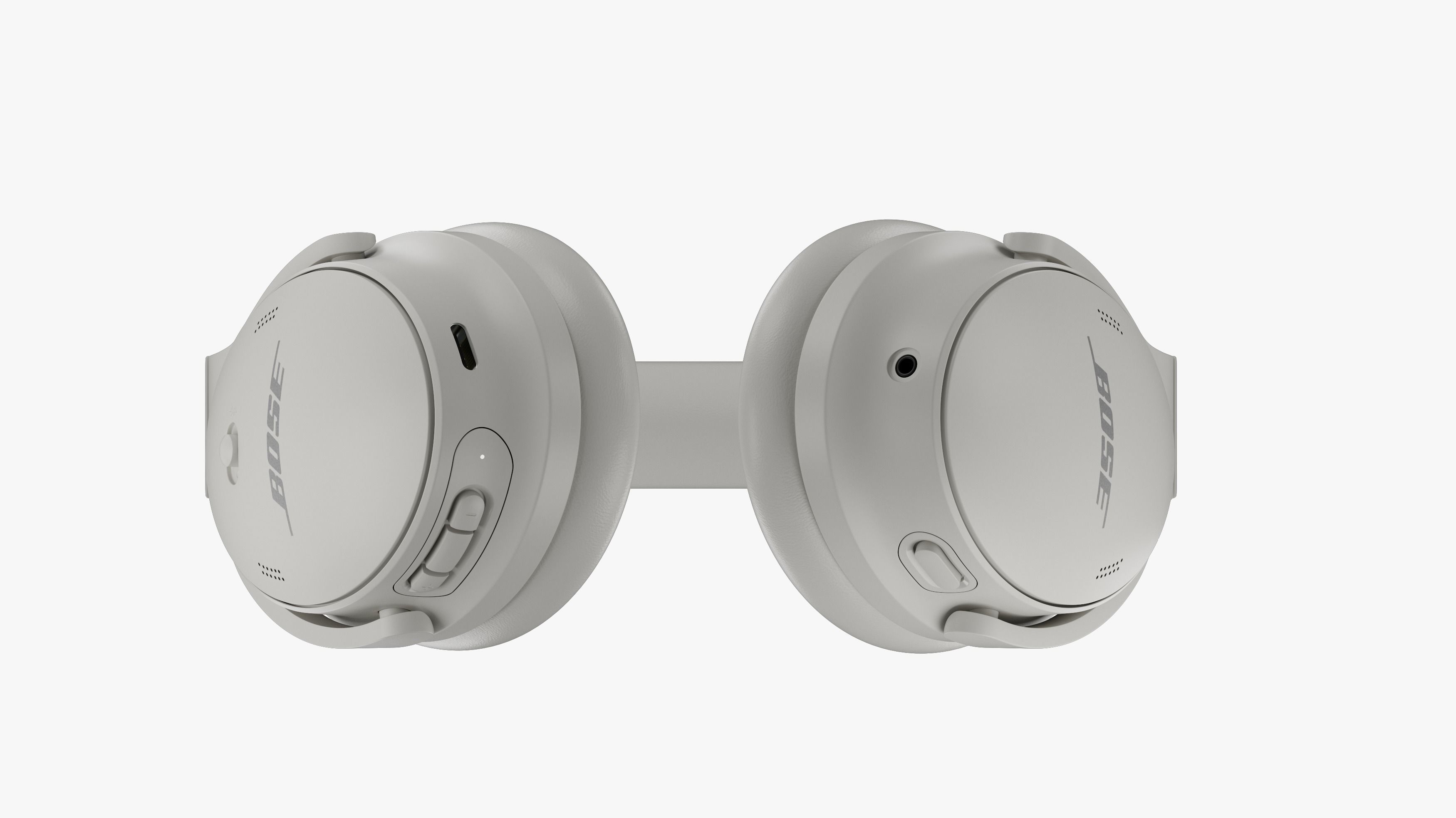 Headphone Bose Quiet Comfort 45 Beige 3D model_9