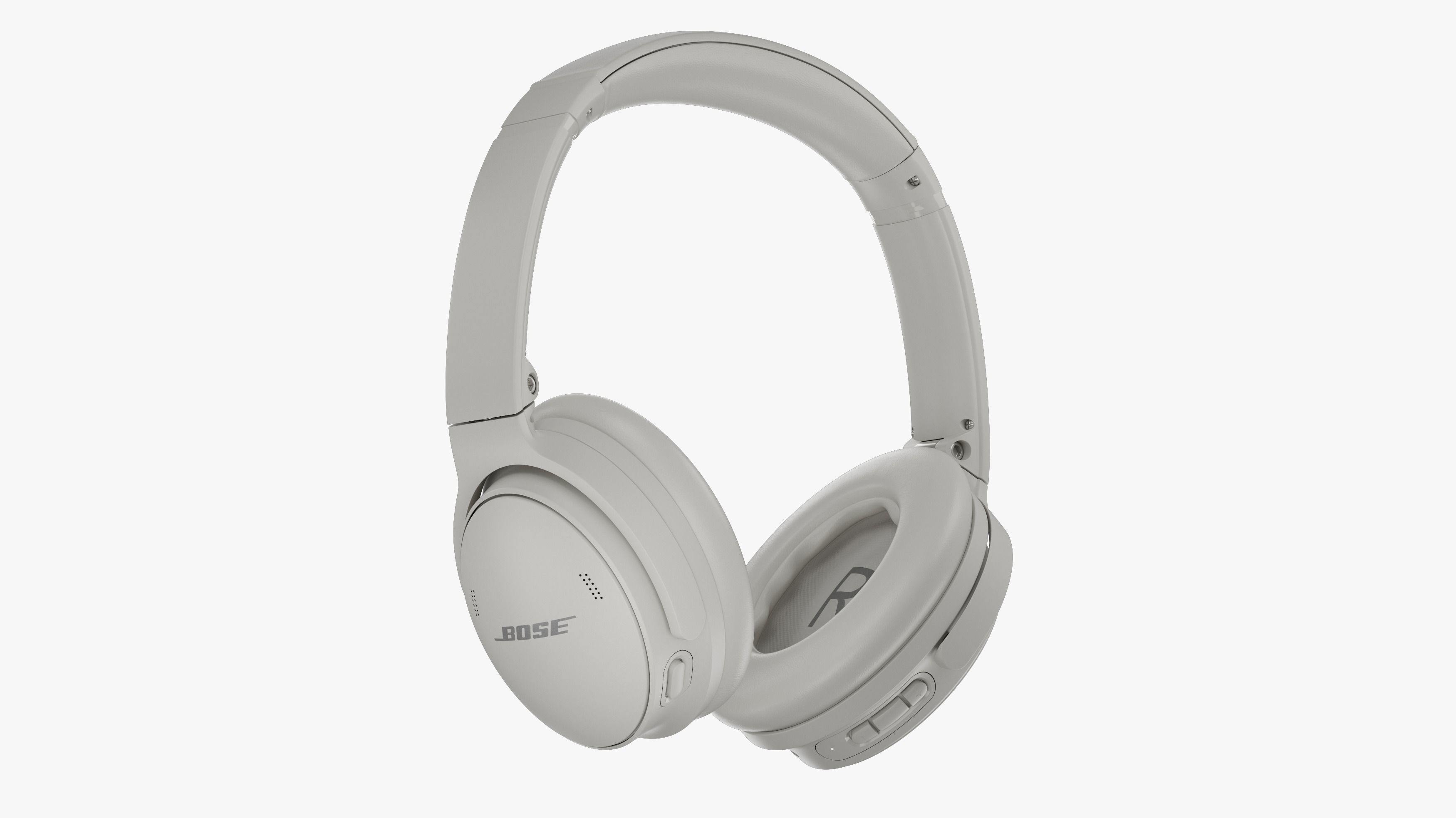 Headphone Bose Quiet Comfort 45 Beige 3D model_6