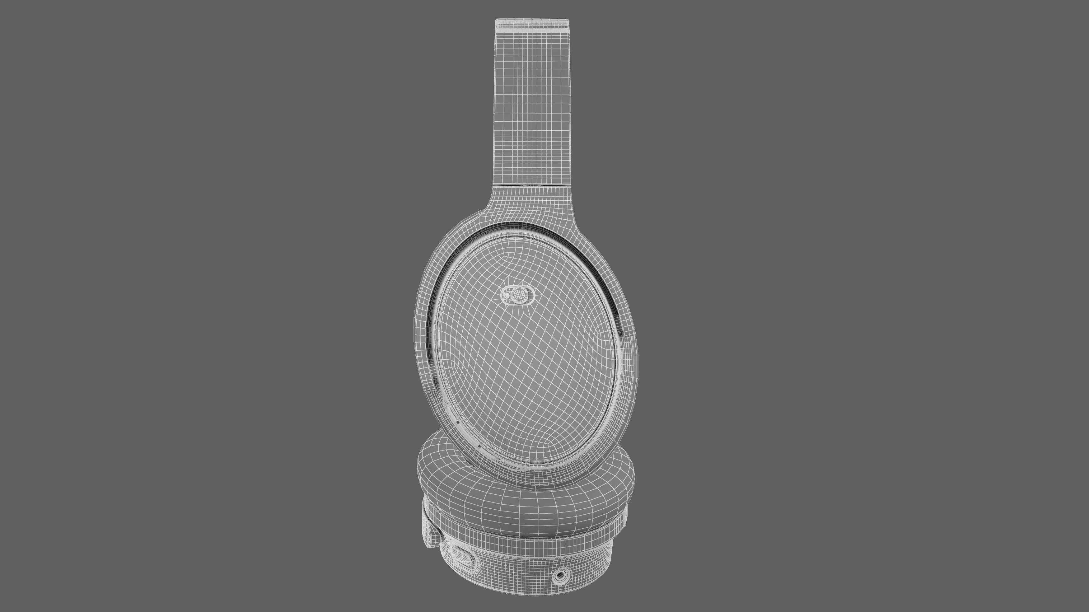 Headphone Bose Quiet Comfort 45 Beige 3D model_29