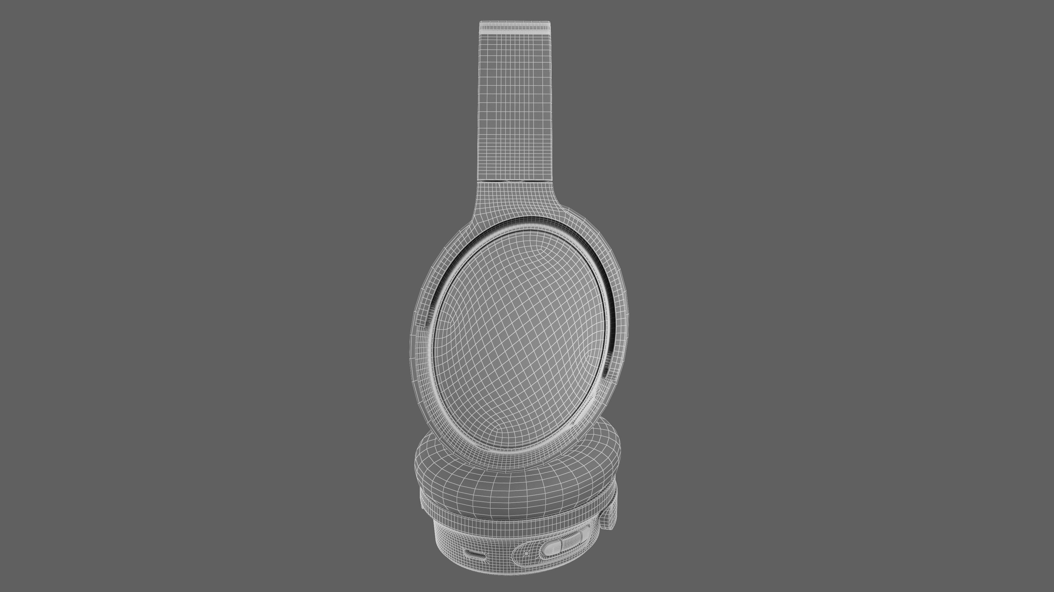 Headphone Bose Quiet Comfort 45 Beige 3D model_28