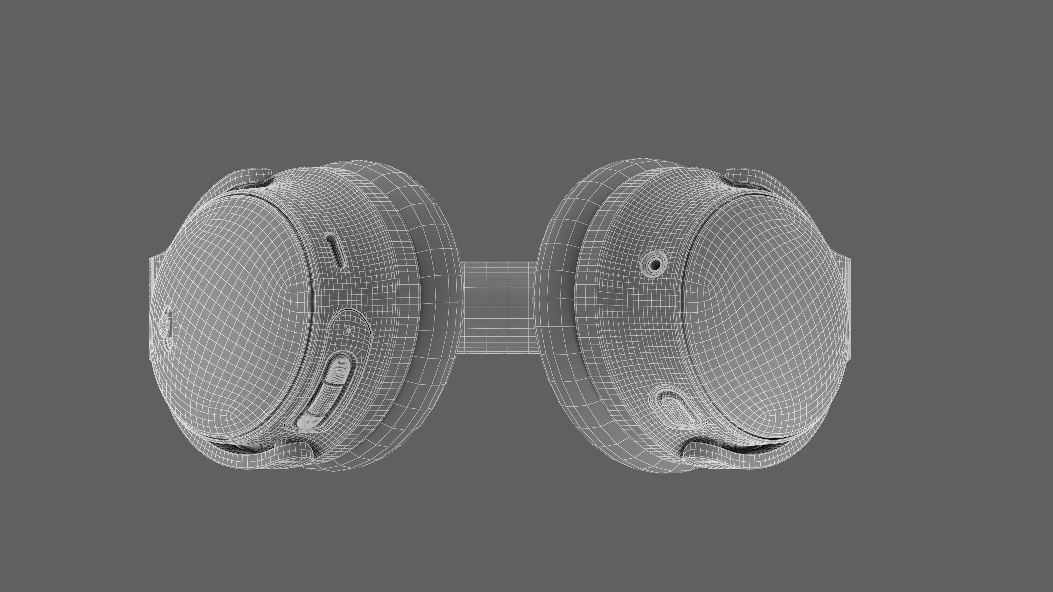 Headphone Bose Quiet Comfort 45 Beige 3D model_26