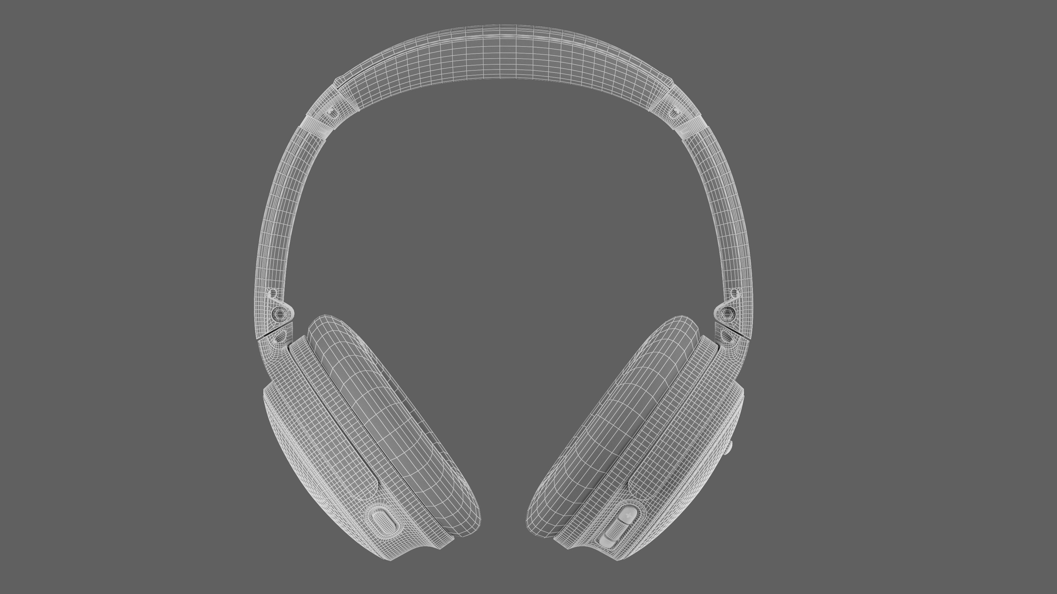 Headphone Bose Quiet Comfort 45 Beige 3D model_20