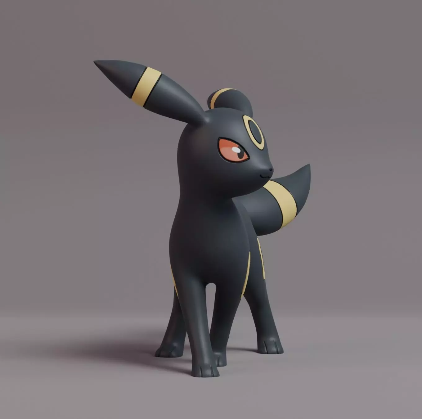 Pokemon - Umbreon New Version 3D print model_0
