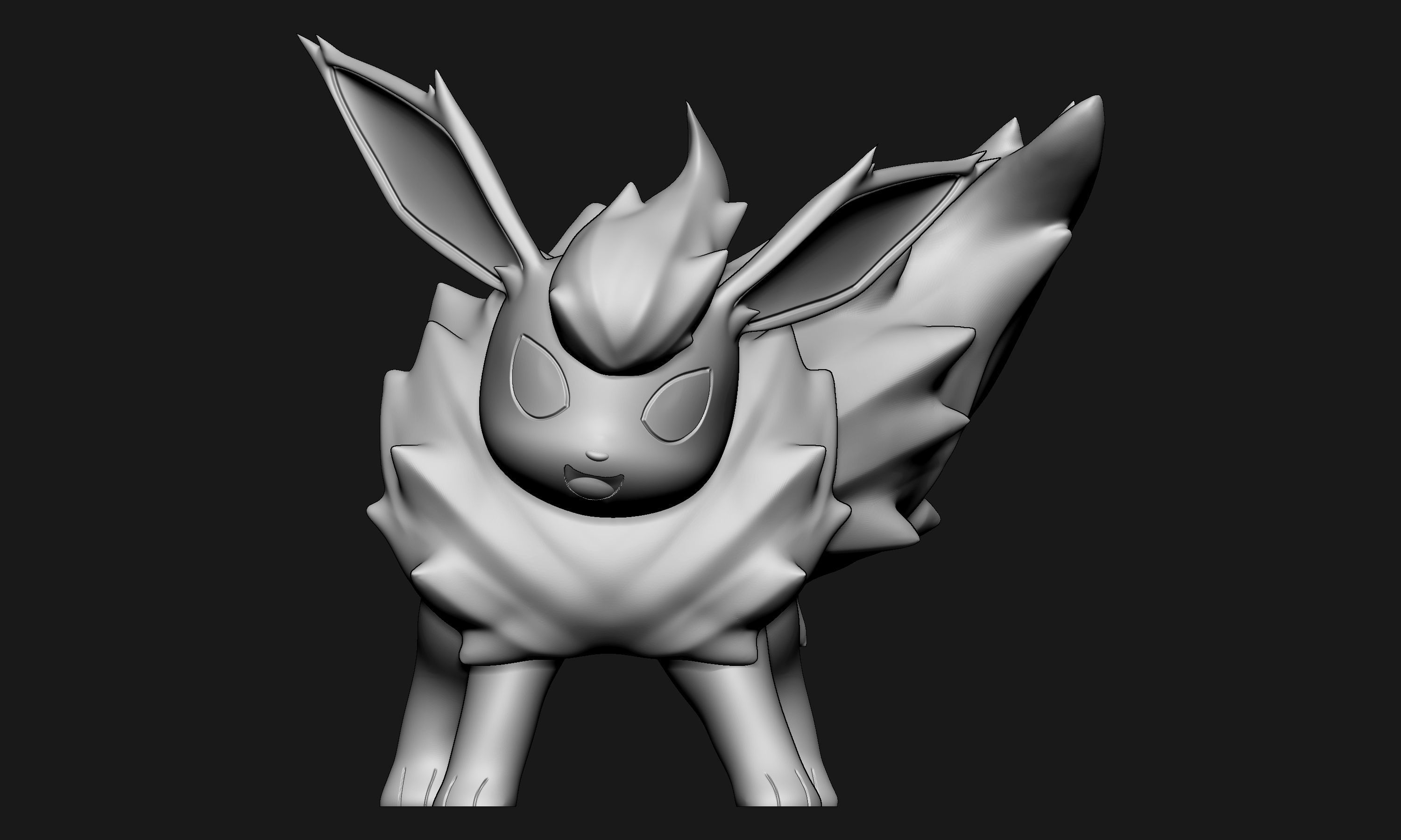 Pokemon - Flareon New Version 3D print model_4