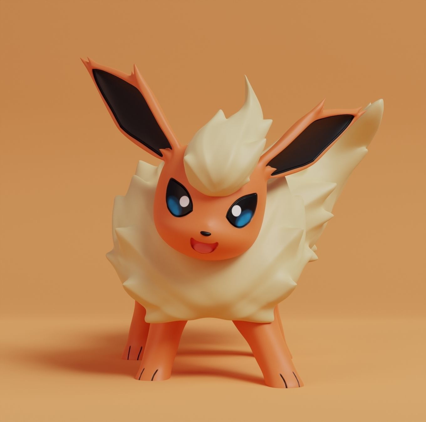 Pokemon - All Eeveelutions New Version 3D print model_4