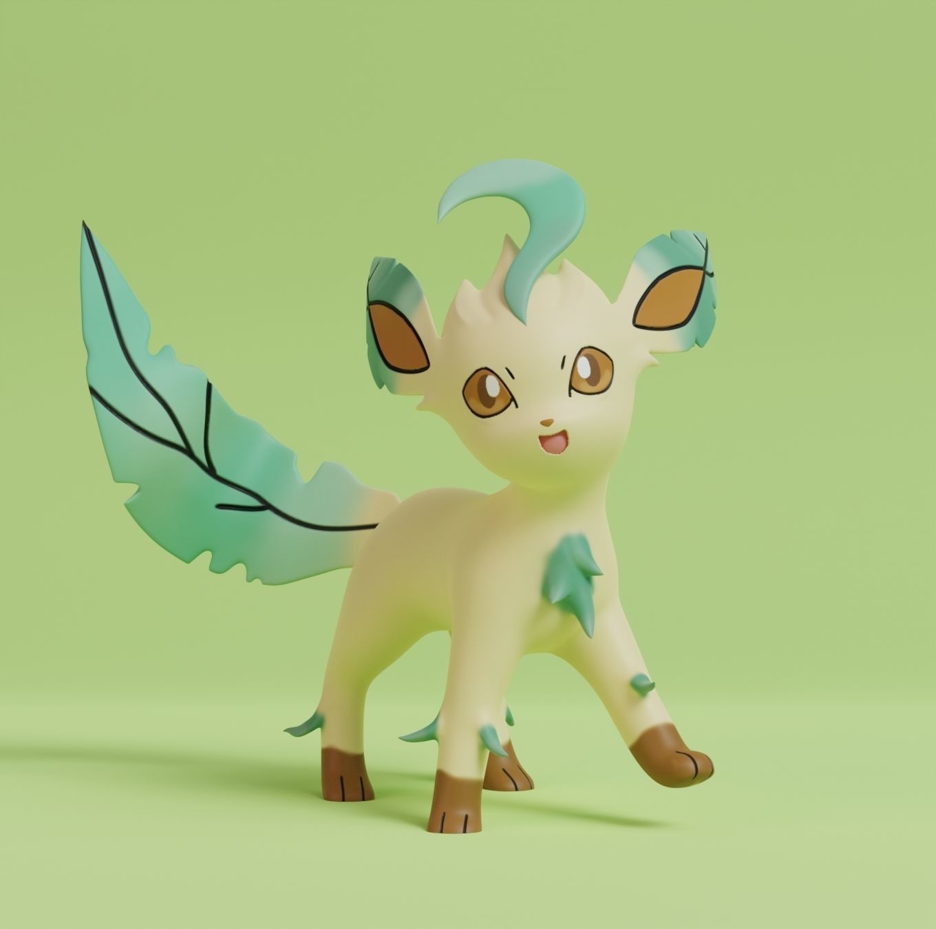 Pokemon - All Eeveelutions New Version 3D print model_19