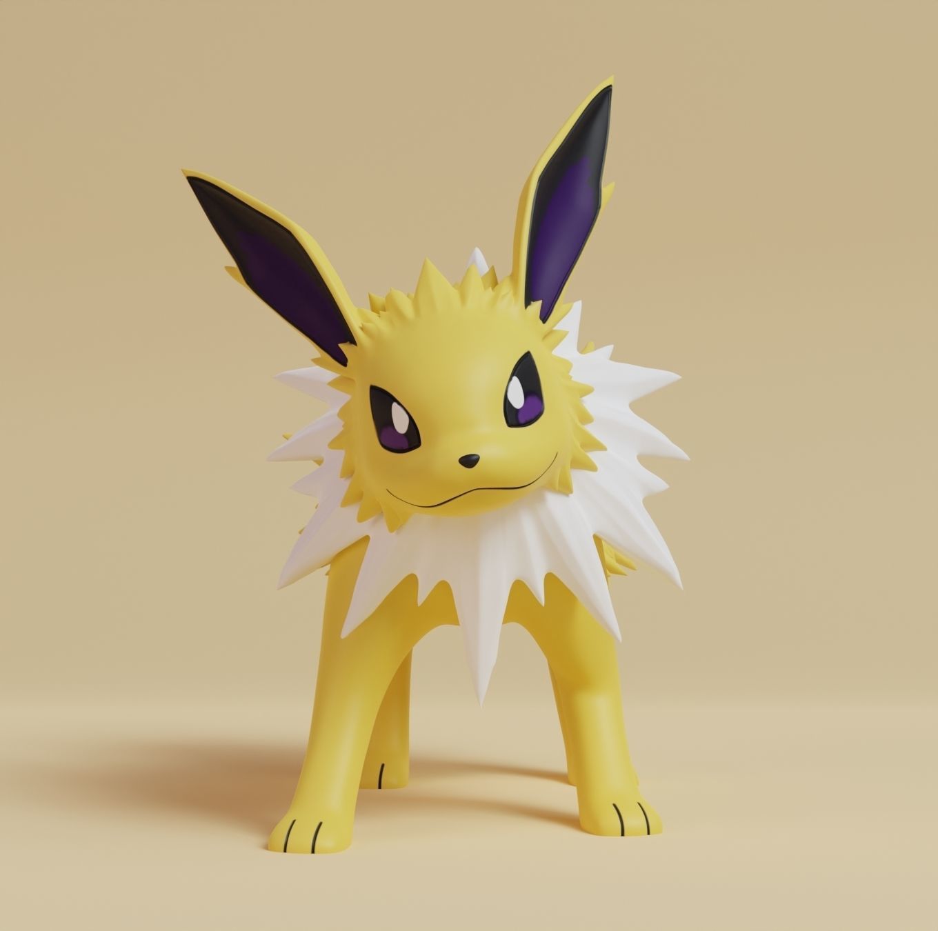 Pokemon - All Eeveelutions New Version 3D print model_7