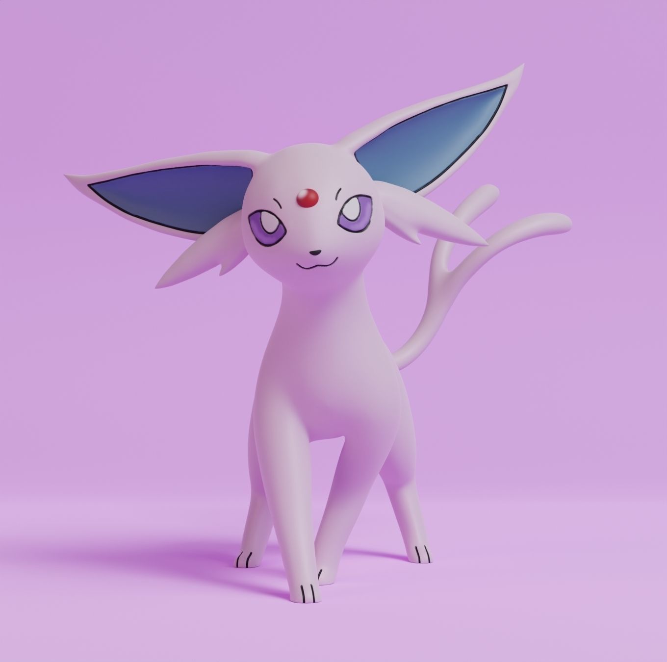 Pokemon - All Eeveelutions New Version 3D print model_22