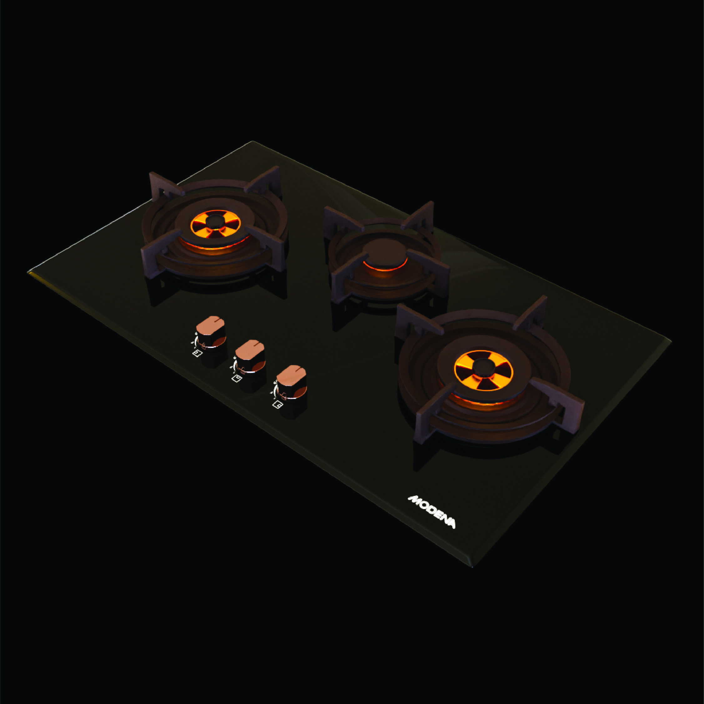 Modena Built In Gas Hob BH 2933 LL 3D model_2