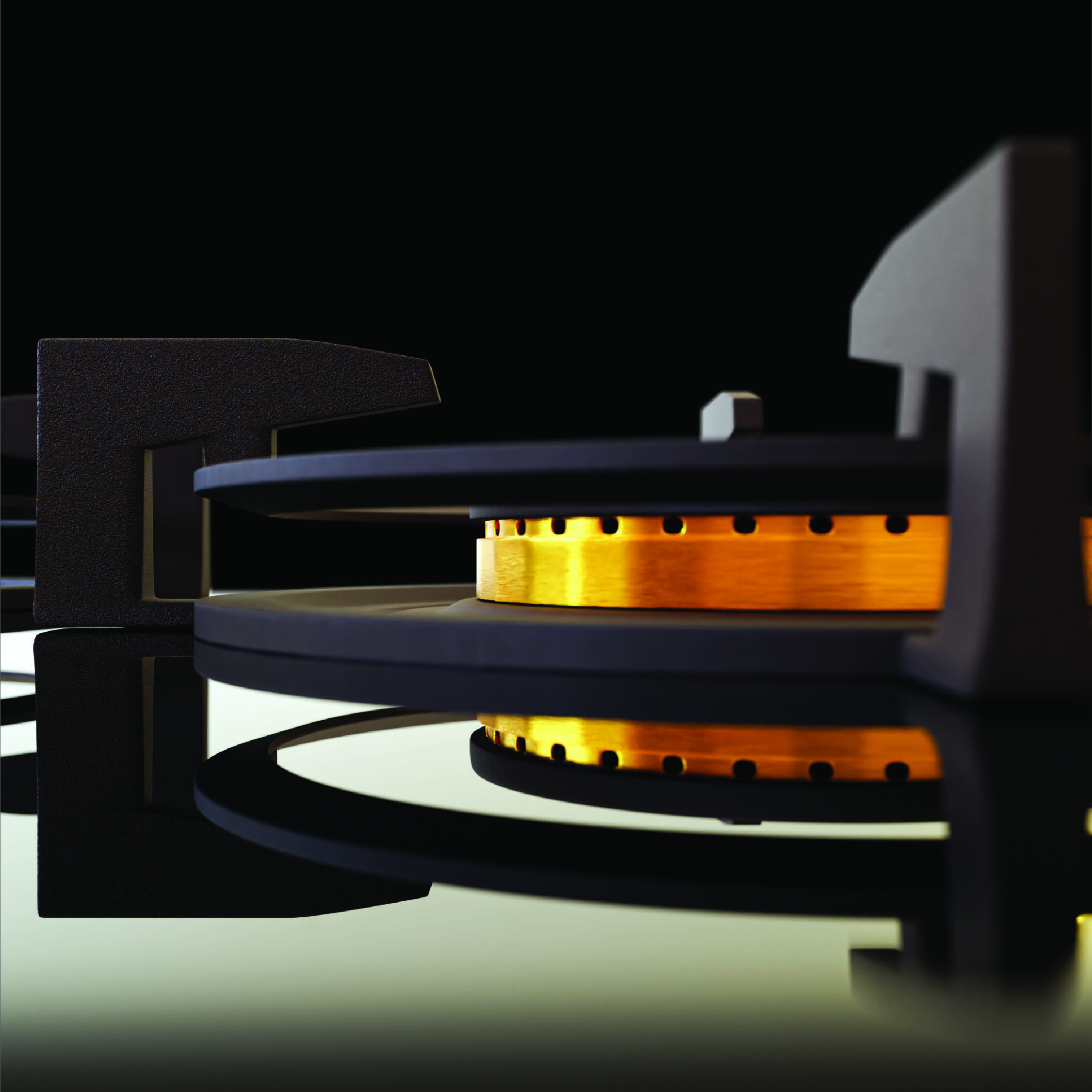 Modena Built In Gas Hob BH 2933 LL 3D model_1