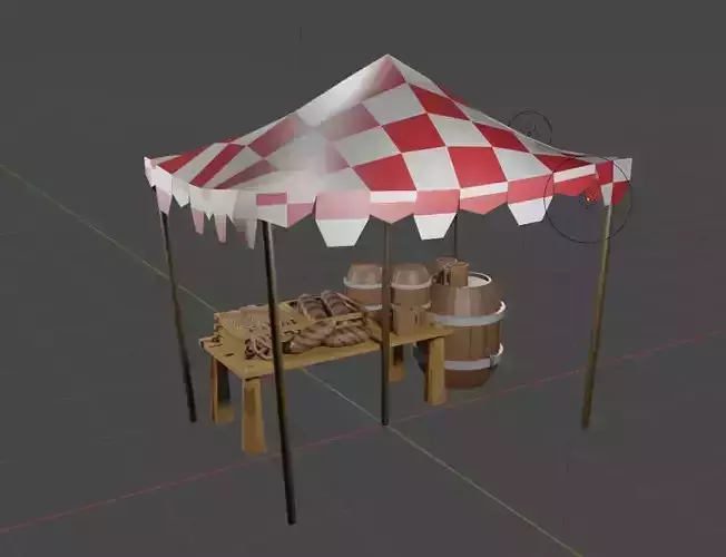 Market Stall Beer Bread and Pretzels