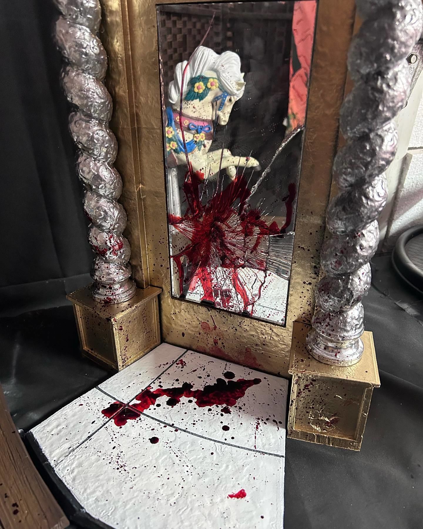 Punisher vs Russo Diorama 3D print model_1