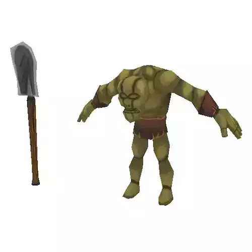 Creature Hand Painted