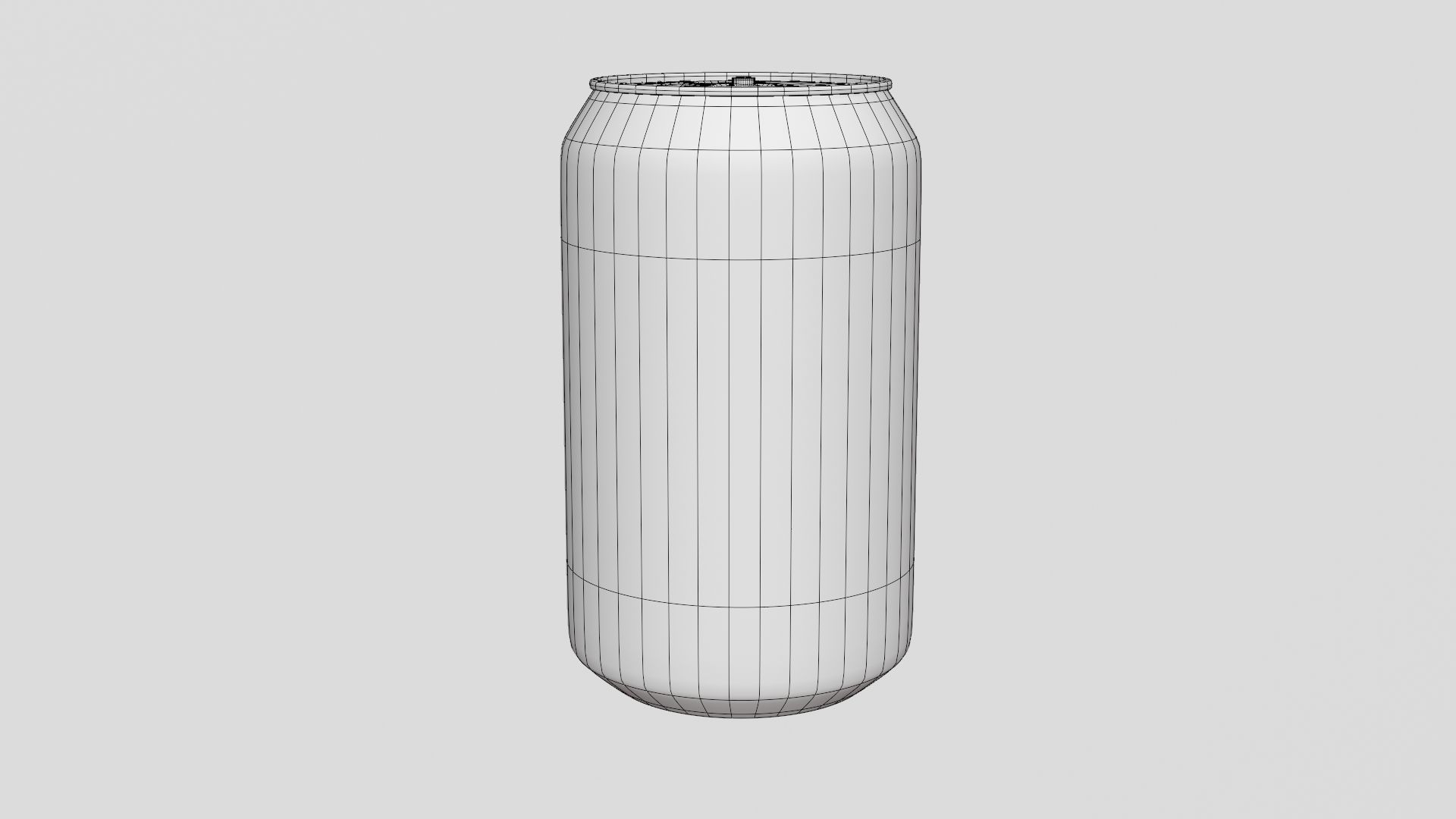 Beer can 3D Model 3D model_2