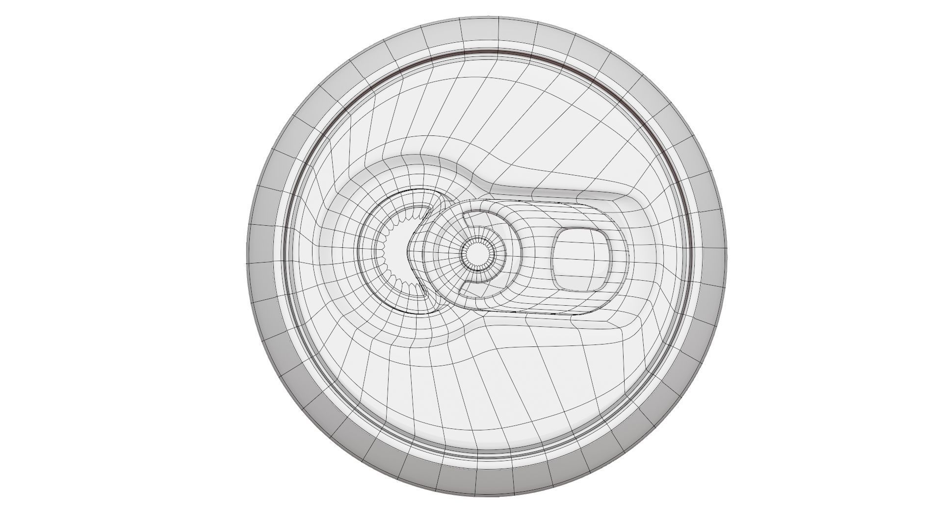 Beer can 3D Model 3D model_3