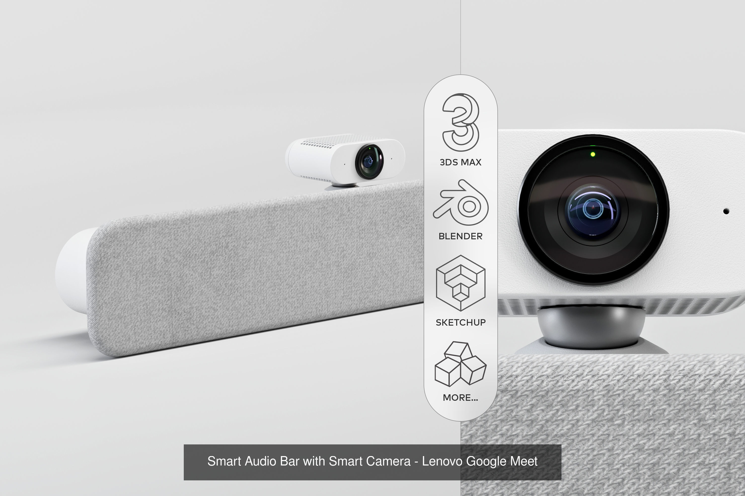 Google Meet Hardware Kit 3D Model Collection_2