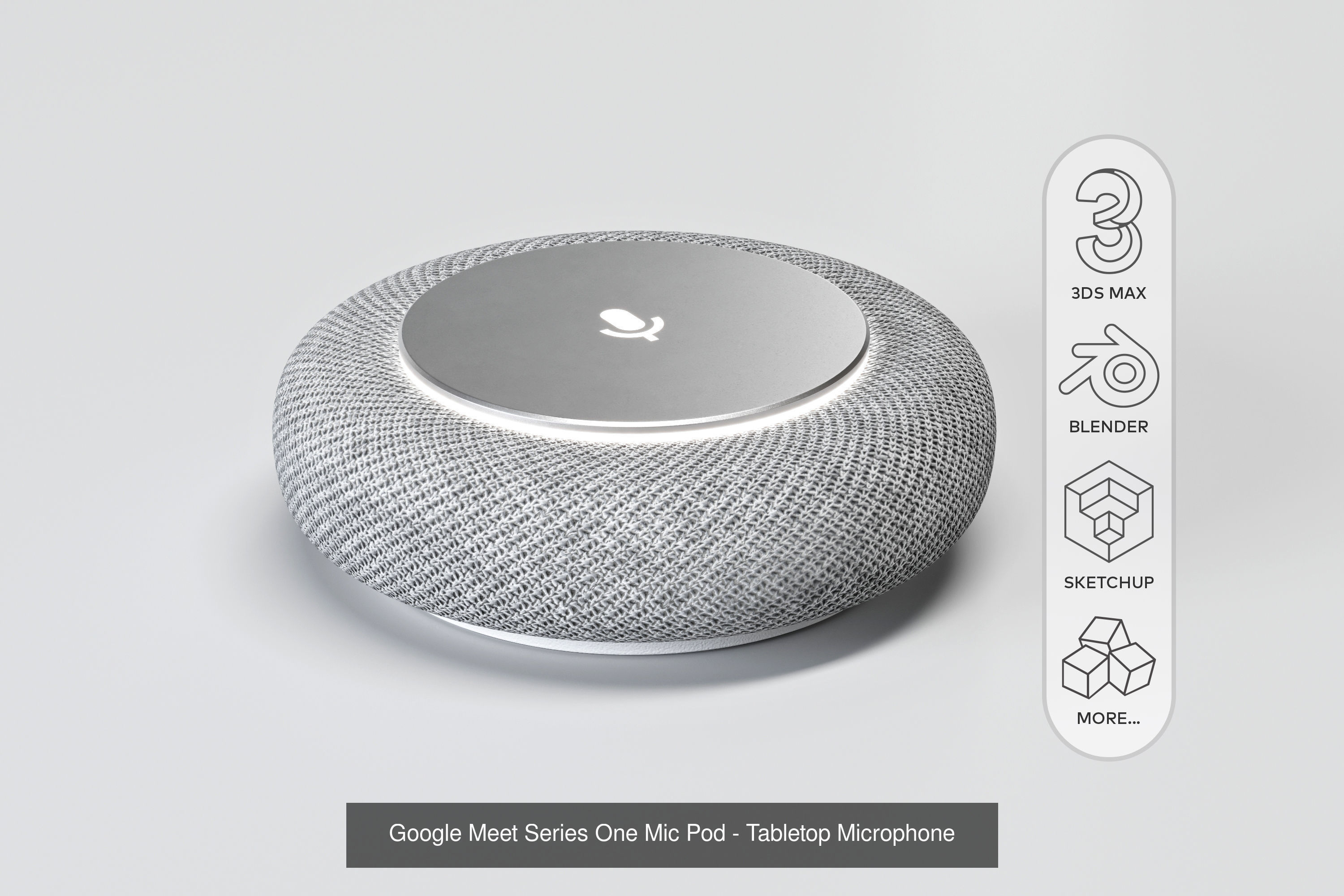 Google Meet Hardware Kit 3D Model Collection_6
