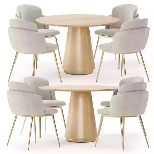 dining set 48 3D model