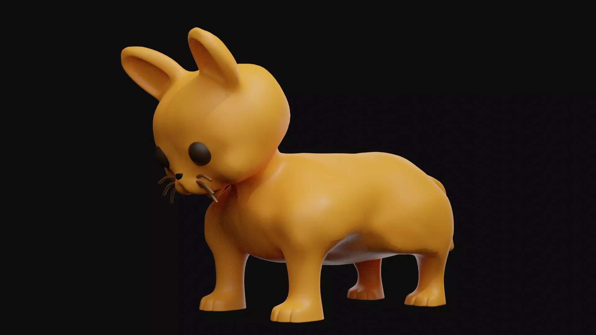 Cat Model CM01 3D print model_0