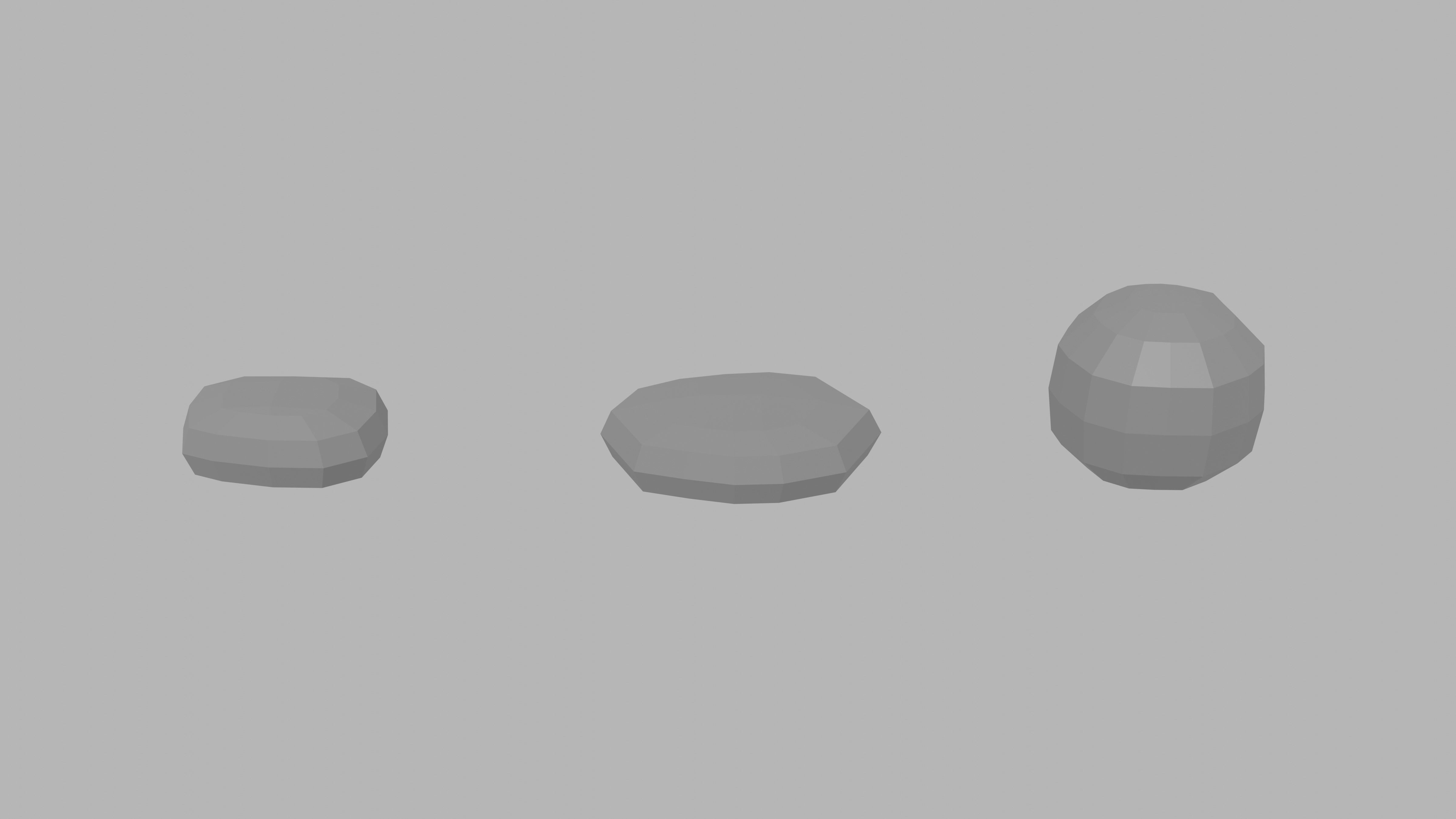 Low Poly Rocks Pack Low-poly 3D model_5